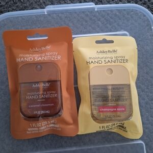 Hand Sanitizer Duo - Caramel Cinnamon & Champagne Apple